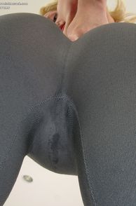 Close Up Hot Ass In Grey Tights