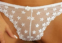 White Sheer Panties